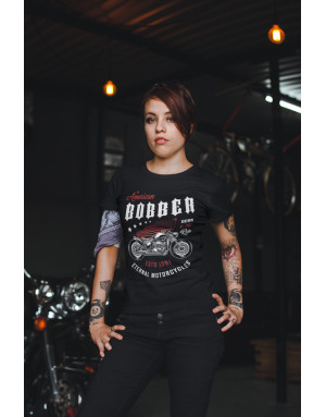 T-shirt Femme BIKER - AMERICAN BOBBER