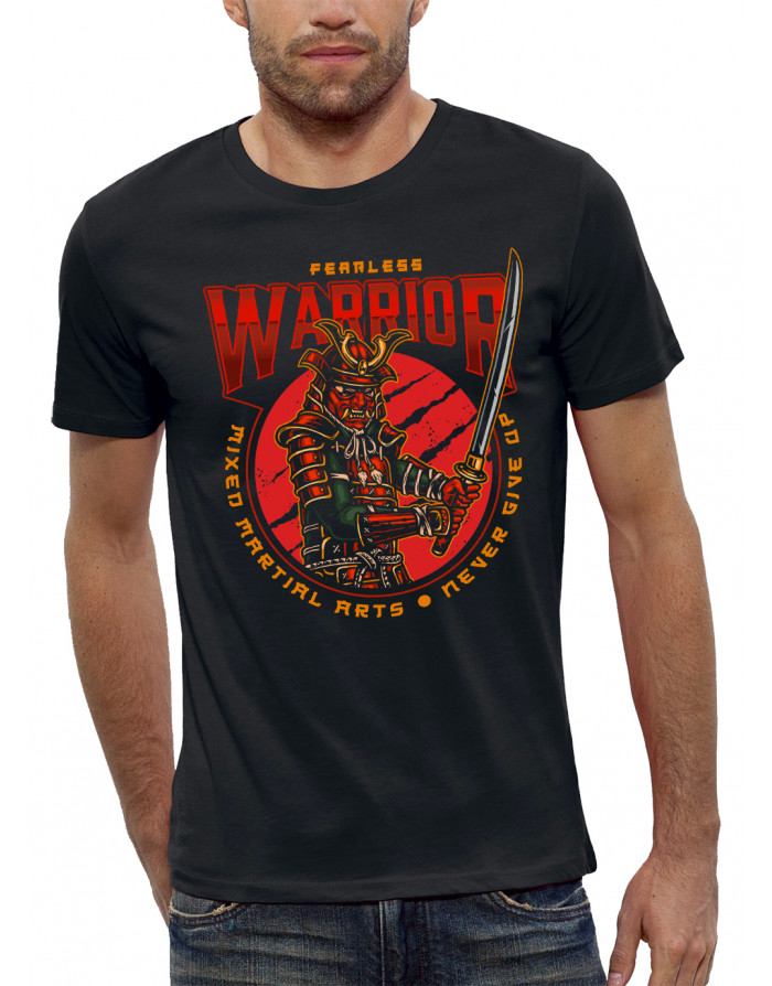 T-shirt homme SAMOURAÏ FEARLESS WARRIOR