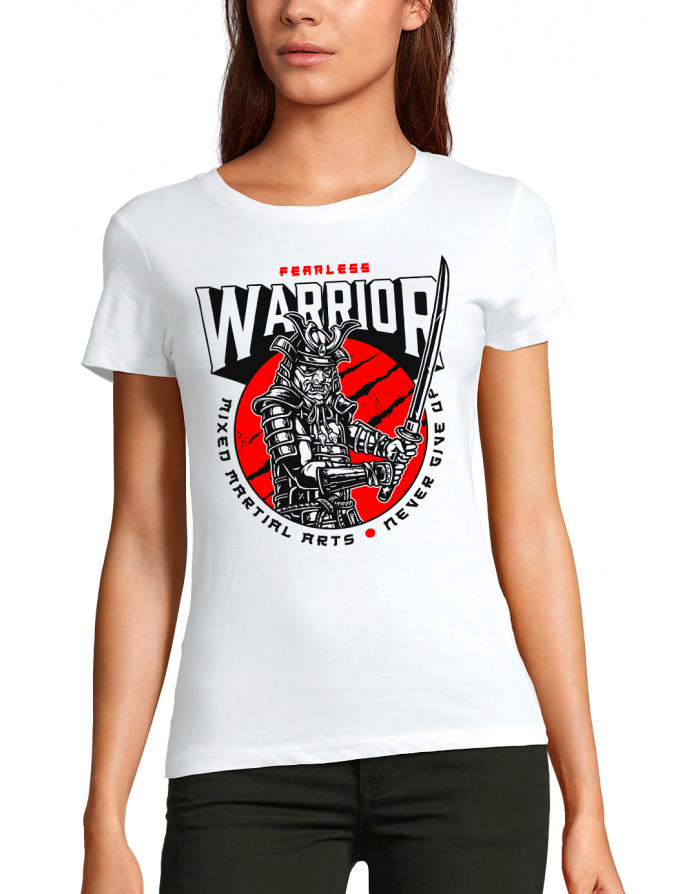 T-shirt Femme SAMOURAÏ FEARLESS WARRIOR