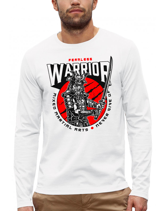 T-shirt SAMOURAÏ FEARLESS WARRIOR - Manches longues