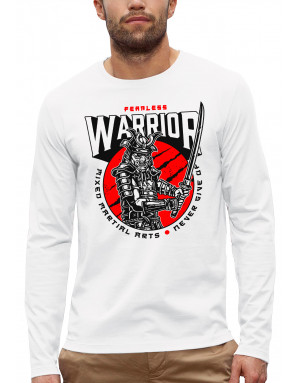 T-shirt SAMOURAÏ FEARLESS WARRIOR - Manches longues