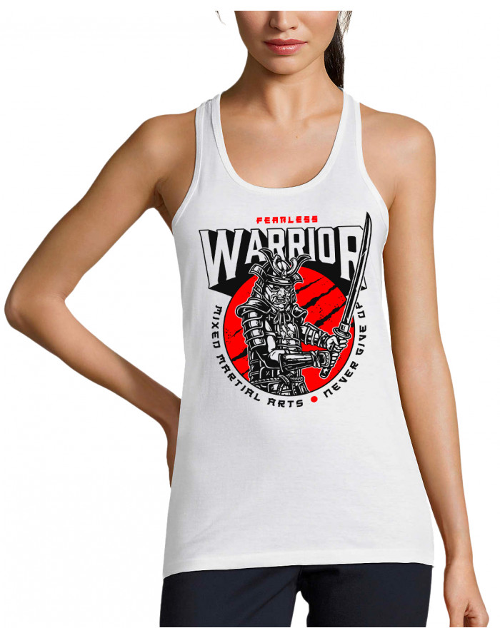 Débardeur femme SAMOURAÏ FEARLESS WARRIOR