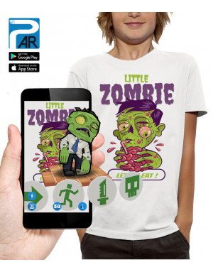 T-shirt 3D animé LITTLE ZOMBIE