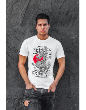 T-shirt homme DRAGON - WARRIOR SAMOURAÏ