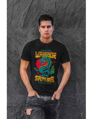 T-shirt homme DRAGON - WARRIOR SAMOURAÏ