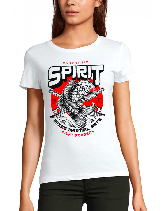 T-shirt Femme CARPE KOI JAPONAISE - MARTIAL ARTS