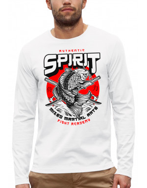T-shirt CARPE KOI JAPONAISE - MARTIAL ARTS - Manches longues