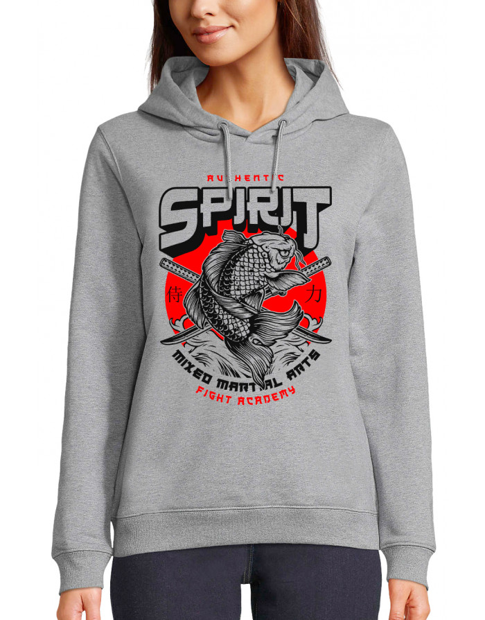 Sweat femme CARPE KOI JAPONAISE - MARTIAL ARTS