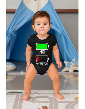 Body Bébé BATTERIE MOI MES PARENTS