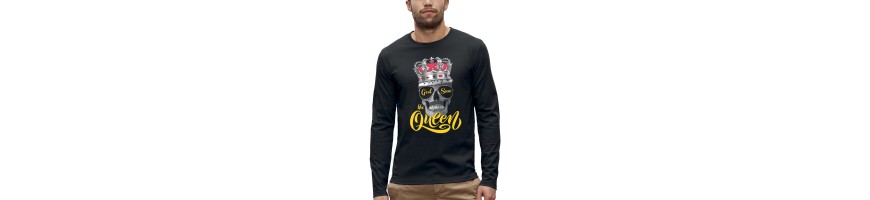 T-shirt ML GOD SAVE THE QUEEN
