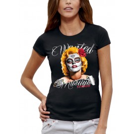 T-shirt PARODIE WANTED MARILYN