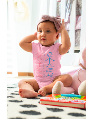 Body Bébé 50% MAMAN 50% PAPA