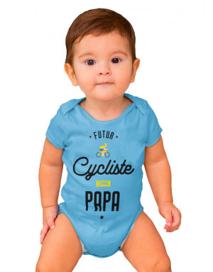 Body Bébé FUTUR CYCLISTE COMME PAPA