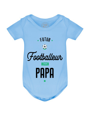 Body Bébé FUTUR FOOTBALLEUR COMME PAPA
