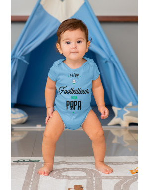 Body Bébé FUTUR FOOTBALLEUR COMME PAPA