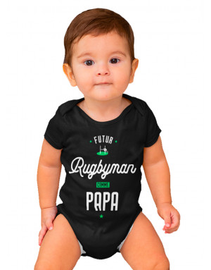 Body Bébé FUTUR RUGBYMAN COMME PAPA