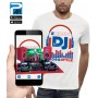 T-shirt 3D CASQUE DJ STYLE
