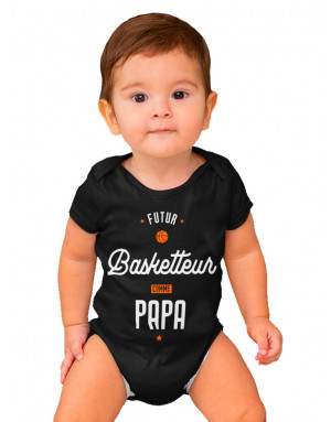 Body Bébé FUTUR BASKETTEUR COMME PAPA