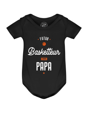 Body Bébé FUTUR BASKETTEUR COMME PAPA
