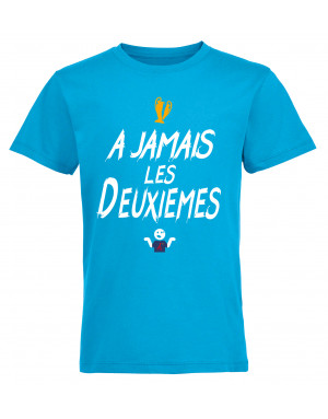 copy of T-shirt A Jamais Les Deuxièmes, Coupe cassée, Supporters de Marseille ou Paris