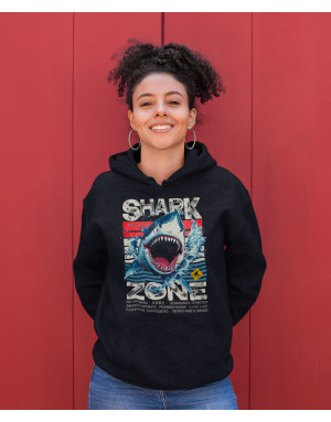 copy of Sweat à capuche 3D animé requin SHARK ZONE