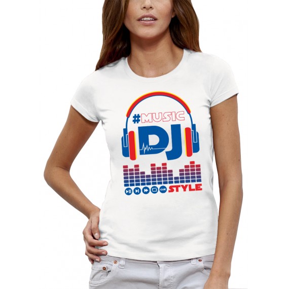 T-shirt 3D CASQUE DJ STYLE