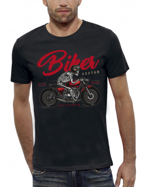 T-shirt 3D animé BIKER