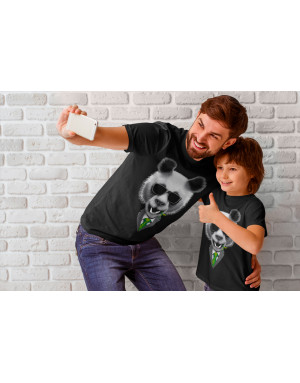 T-shirt 3D animé PANDA