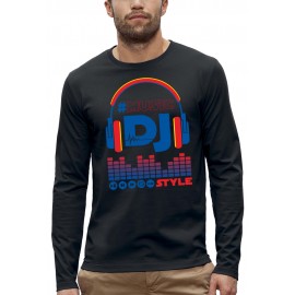 T-shirt ML 3D CASQUE DJ STYLE