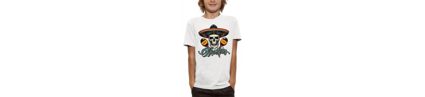 T-shirt CRANE MEXICAIN MARACAS