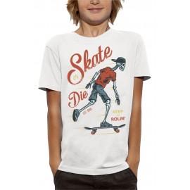 T-shirt SQUELETTE SKATER