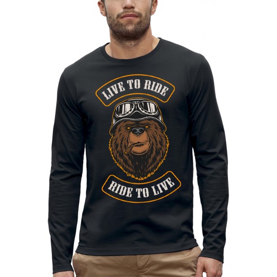 T-shirt ML OURS BIKERS