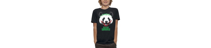 T-shirt PANDA WHY SO SERIOUS