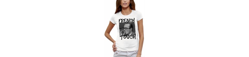 T-shirt CHIRAC FRENCH TOUCH