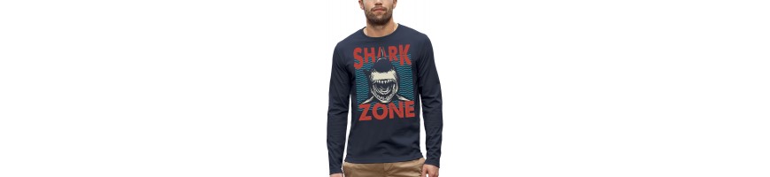 T-shirt ML SHARK ZONE