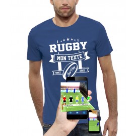 T-shirt 3D RUGBY Personnalisable