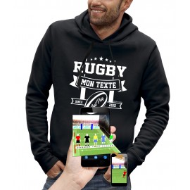 Sweat 3D RUGBY Personnalisable