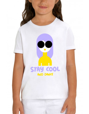 T-shirt 3D animé STAY COOL AND DANCE
