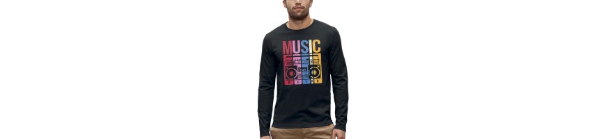 T-shirt ML MUSIC RETRO