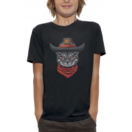 T-shirt CHAT SHERIF