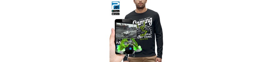 T-shirt ML 3D MANETTE GAMER