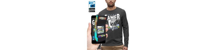 T-shirt ML 3D RETRO GAMER