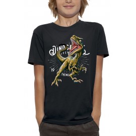 T-shirt 3D DINOSAURE VELOCIRAPTOR