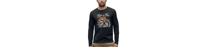 T-shirt ML BIKERS - RIDE THE FIRE