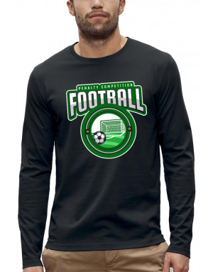 T-shirt ML 3D animé FOOTBALL