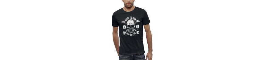 T-shirt BORN TO RIDE - RIDE TO LIVE