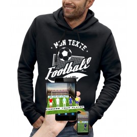 Sweat 3D FOOTBALL Personnalisable