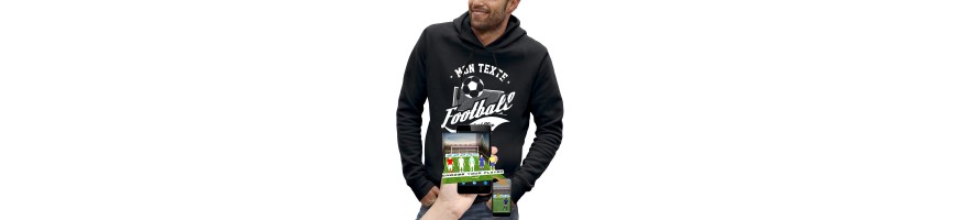 Sweat 3D FOOTBALL Personnalisable