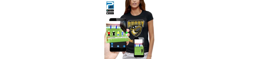 T-shirt 3D RUGBY