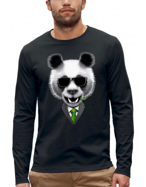 T-shirt ML 3D animé PANDA
